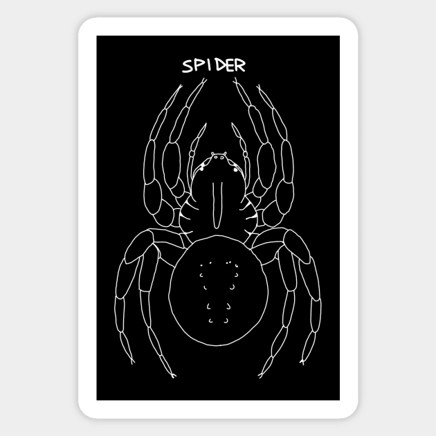 spider Sticker by Antho